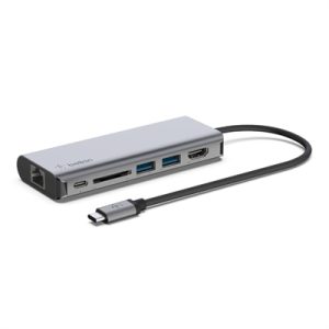 USB C 6 IN 1 MULTIPORT ADAPTER