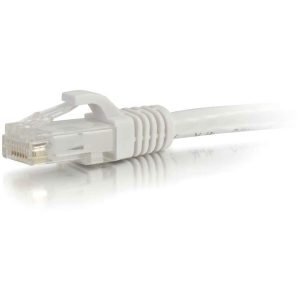 C2G 12ft Cat6 Snagless Unshielded (UTP) Ethernet Cable - Cat6 Network Patch Cable - PoE - White