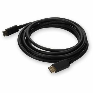 6ft (2m) DisplayPort 1.4 Male to DisplayPort 1.4 Male VESA Certified Black Adapter Cable
