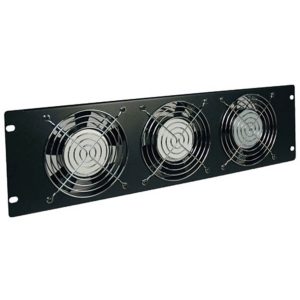 Eaton Tripp Lite Series SmartRack 3U Fan Panel - 3-120V high-performance fans; 210 CFM; 5-15P plug