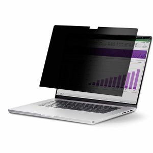 StarTech.com 15-inch MacBook Air 2023/2024 Laptop Privacy Screen, Removable and Reversible Anti-Glare Blue Light Filter, Magnetic