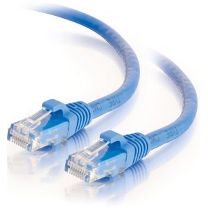 C2G 7ft Cat6 Ethernet Cable - Snagless Unshielded UTP Network Patch Cable - RJ-45 Male to RJ-45 Male - Blue