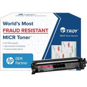 Troy Toner Secure Original MICR High Yield Laser Toner Cartridge CF230X - Black - 1 Pack