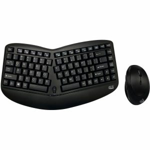 Adesso Tru-Form Wireless Ergo Mini Keyboard & Mouse