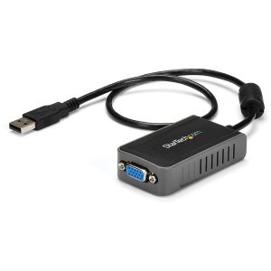 StarTech.com USB 2.0 to VGA Adapter, USB to VGA Monitor Converter for Windows, 1440x900 (no support for macOS/ChromeOS/Linux) - TAA