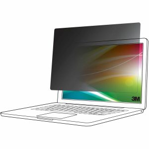 3M&trade; Bright Screen Privacy Filter for 14in Laptop, 16:10, BP140W1B