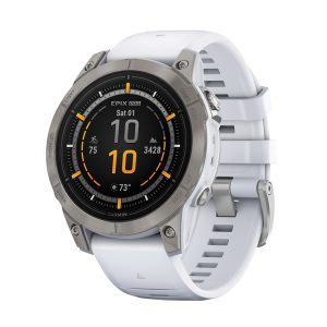 Garmin 010-02803-20 epix Pro (Gen 2) Sapphire Edition GPS Smartwatch with 47-mm Case, Bluetooth, Preloaded Maps, Health/Fitness, 10 ATM Water Rated