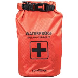 LifeGear 41-3820 130-Piece Dry Bag First Aid and Survival Kit