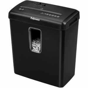 Fellowes Powershred P30-C 6 sheet Cross-Cut Deskside Shredder for Home Office