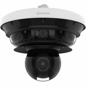 Wisenet PNM-C34404RQPZ 34 Megapixel Outdoor 4K Network Camera - Color - Dome - White
