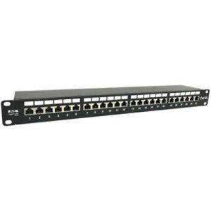 CAT6A PATCH PANEL 24PT SHIELD