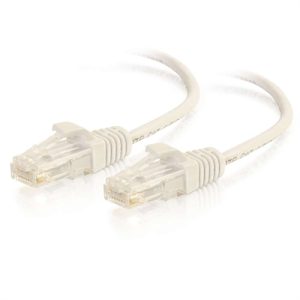 1ft Cat6  UTP Slim 28awg White
