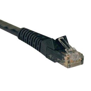 2' Cat6 Gigabit Black Snagles