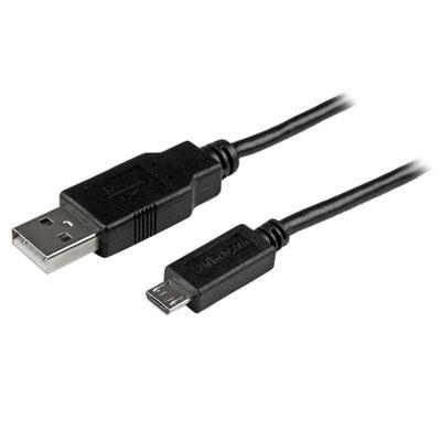 6' USB Slim Micro USB Cbl