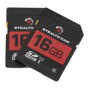 Stealth Cam STC-16GB2PK 16-GB SD Card, 2 Count
