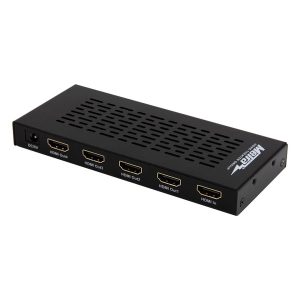 Ethereal CS-1X4HDMSPL5 HDMI Scaling Splitter with 1 Input and 4 Outputs, CS-1X4HDMSPL5