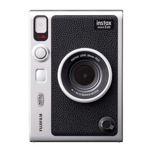 FUJIFILM 16812493 instax mini Evo Hybrid Instant Camera (Black)
