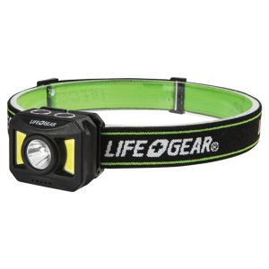 LifeGear 41-3919 Adventure 300-Lumen Rechargeable Headlamp