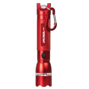 LifeGear AA35-60538-RED 300-Lumen Search Light 300 + Emergency Signaling