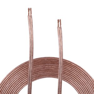 RCA AH16100SR 16-Gauge Speaker Wire, Clear (100 Ft.)
