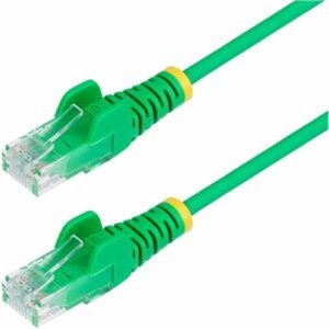9in Green Slim CAT6 Cable