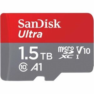 microSD with SD Adapter 1.5T