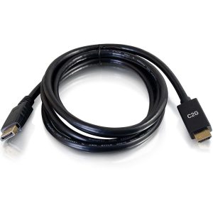 C2G 10ft DisplayPort to HDMI Cable - DP to HDMI Adapter Cable - DisplayPort 1.2a HDMI 1.4b - 4K 30Hz - M/M