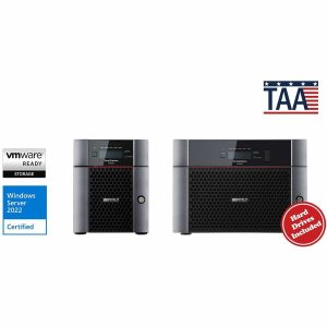 BUFFALO TeraStation 5420 4-Bay 32TB (4x8TB) Business Desktop NAS Storage Hard Drives Included