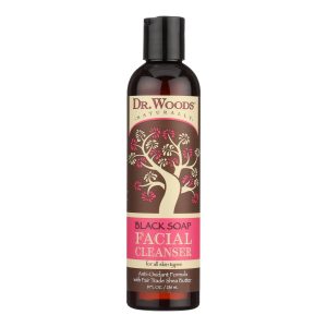 Dr. Woods Facial Cleanser Black Soap and Shea Butter - 8 fl oz