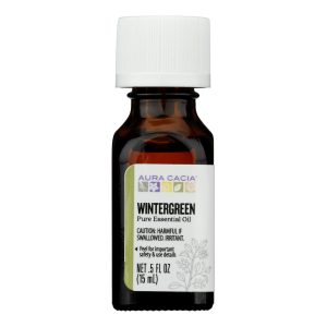 Aura Cacia - Pure Essential Oil Wintergreen - 0.5 fl oz