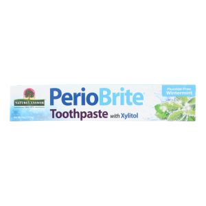 Nature's Answer Periobrite Wintermint Natural Brightening Toothpaste  - 1 Each - 4 OZ