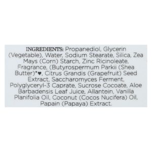 Nubian Heritage Deodorant - All Natural - 24 Hour - Coconut and Papaya - with Vanilla Oil - 2.25 oz