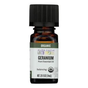 Aura Cacia - Organic Geranium - .25 oz