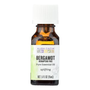 Aura Cacia - Pure Essential Oil Bergamot - 0.5 fl oz