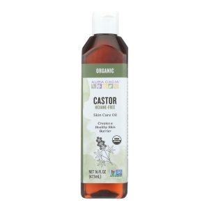 Aura Cacia - Skin Care Oil - Organic Castor Oil - 16 fl oz