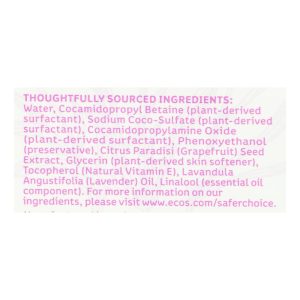 Earth Friendly Hand Soap - Lavender - Case of 6 - 17 FL oz.