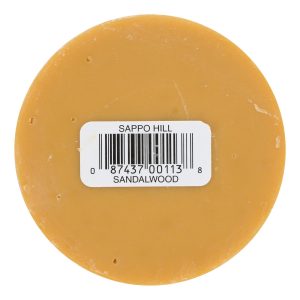 Sappo Hill Sandalwood Glycerine Soap - 3.5 oz - Case of 12