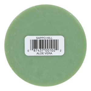 Sappo Hill Soapworks Glycerine Creme Soap - Aloe - Case of 12 - 3.5 oz
