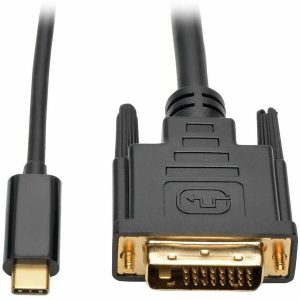 Eaton Tripp Lite Series USB-C to DVI Active Adapter Cable (M/M), Black, 6 ft. (1.8 m)