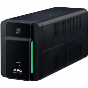 APC Back UPS, 750VA/410W, Tower, 120V, 4x NEMA 5-15R outlets, USB Type A + C Ports, User Replaceable Battery