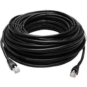 Lorex CBL100C6RXU CAT-6 Outdoor Extension Cable for IP Cameras, Black (100 Ft.)