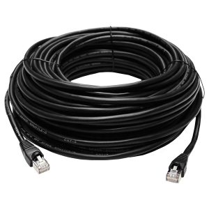 Lorex CBL300C6RXU CAT-6 Outdoor Extension Cable for IP Cameras, Black (300 Ft.)