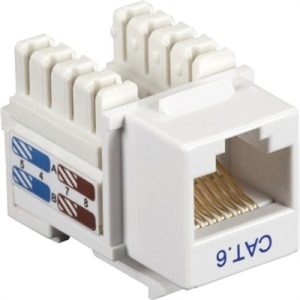 CAT6 UTP Jack WH