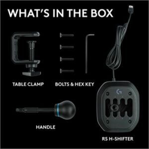 Logitech G RS H-Shifter -Black