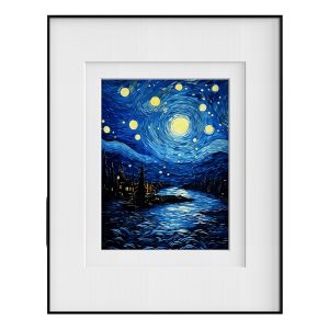 HUESSEN EPF1301 13.3-In. Wi-Fi Digital E-Ink/ePaper Art Photo Frame, EPF1301