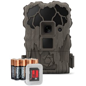 Stealth Cam STC-QS20NGK QS20NG 720p 24.0-MP Digital Scouting Camera Combo with NO GLO Flash and SD Card