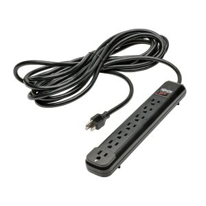 Tripp Lite by Eaton PS725B Power It! Power Strip, 7 Outlets, 25-Ft. Cord, Black, PS725B