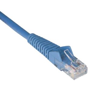 Tripp Lite by Eaton N201-050-BL CAT-6 Gigabit Snagless Molded Solid UTP Ethernet Cable (50 Ft.; Blue)