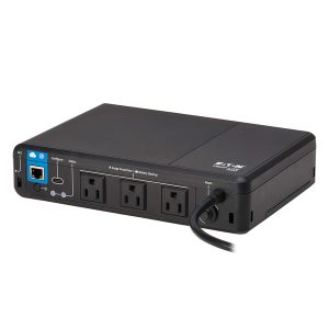 Tripp Lite by Eaton BC350RNC 3-AC Outlet 350-VA/210-Watt PC/Network/POS Cloud-Connected Desktop UPS with 190-Joules Surge Protection, 5-Ft. Cord, BC350RNC