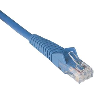 Tripp Lite by Eaton N201-014-BL CAT-6 Gigabit Snagless Molded Solid UTP Ethernet Cable (14 Ft.; Blue)